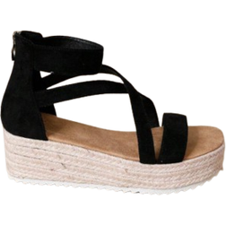 Shein Women's See-Through Open Toe Cross Strap Sandals, Non-Slip Sole - Casual Distinctive All-Season Beach Shoes, Suitable For Vacation, Office And Casual Wear, Multi-Function Wedge Heel Sandals | Neutral Color Shoes | Waterproof Platform High Heel Sandals